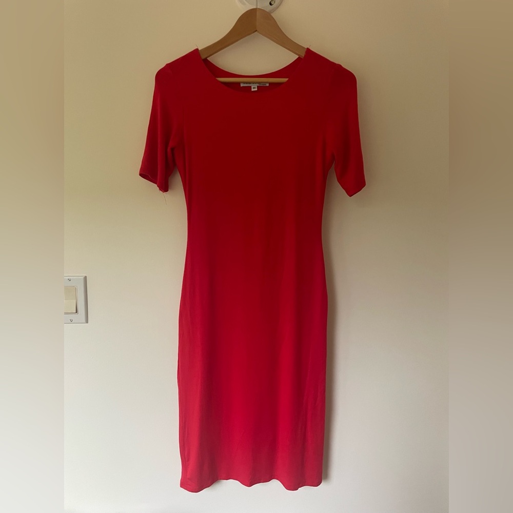 🩷 Beautiful Rayon Red Women's Dress - so comfortable and chic